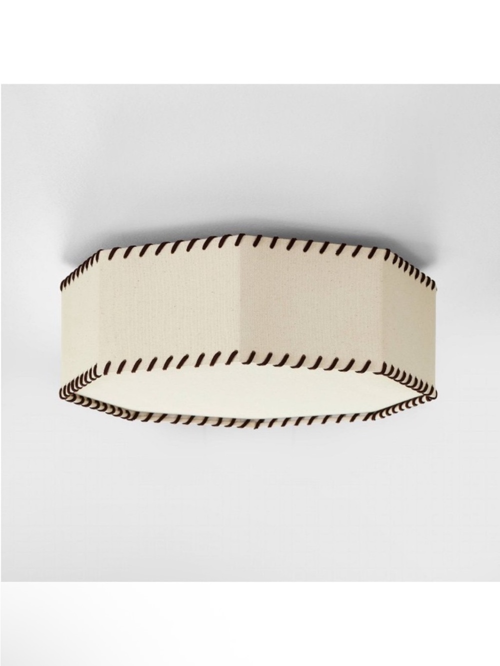 NWT Whipstitch Flush Mount - Threshold designed with Studio McGee